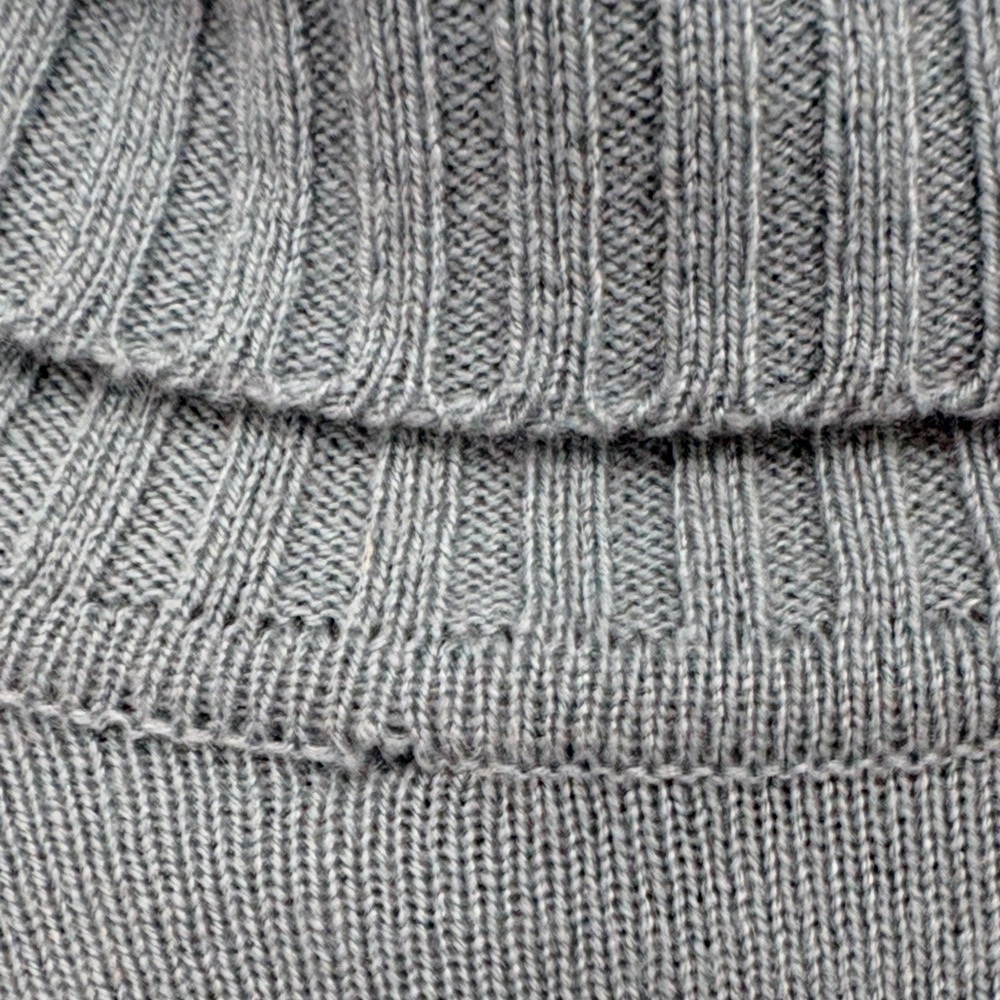 🦓 Escada cashmere turtleneck, blue green Neck Sweater - - Picture 7 of 7